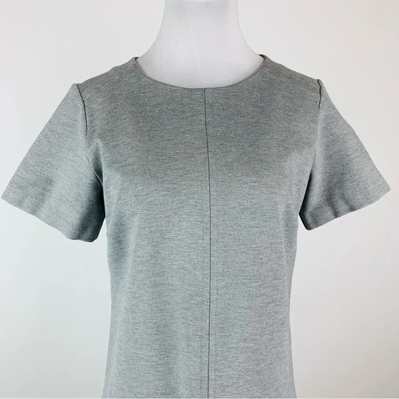 Banana Republic Gray Ponte Front Pocket Dress Medium - Picture 2 of 13